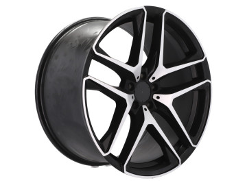 Jantes Look Mercedes GLE AMG 21x10 5X130 ET 36 84.1 (Preto Polido) 