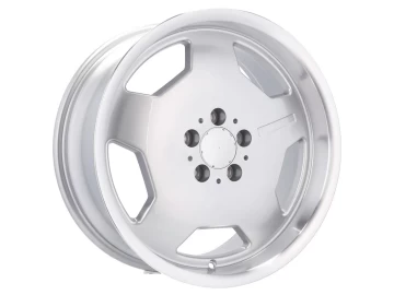 Jantes Look Mercedes MONOBLOCK 16x7.5 5X112 ET 35 66.6 (Prata + Aba Polida)