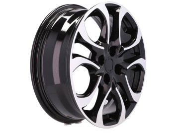 Jantes Look Mazda II 16x6 4X100 ET 40 54.1 (Preto Polido)