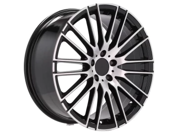 Jantes Look Mercedes S206 19x8.5 5X112 ET 40 66.6 (Preto Polido)