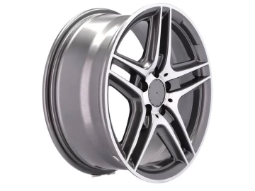 Jantes Look Mercedes AMG 17x7.5 5X112 ET 45 66.6 (Cinza Polida)