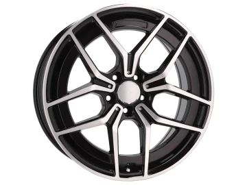 Jantes Look Mercedes Class C W206 S206 19x9 5X112 ET 49 66.6 (Preto Polido)