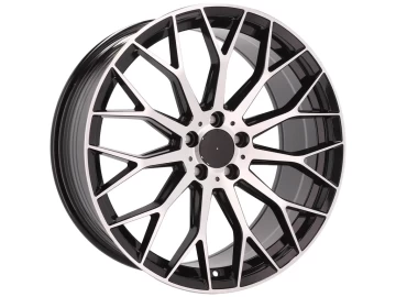 Jantes Look Mercedes AMG C63 SE Performance 18x8 5X112 ET 35 66.6 (Preto Polido)