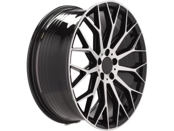 Jantes Look Mercedes AMG C63 SE Performance 18x8 5X112 ET 35 66.6 (Preto Polido)