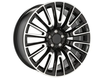 Jantes Look Mercedes AMG Classe G 20x8.5 5X112 ET 35.5 66.6 (Preto Polido)