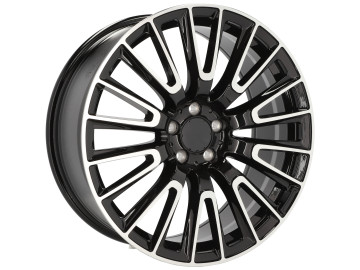 Jantes Look Mercedes AMG Classe G 20x8.5 5X112 ET 35.5 66.6 (Preto Polido)
