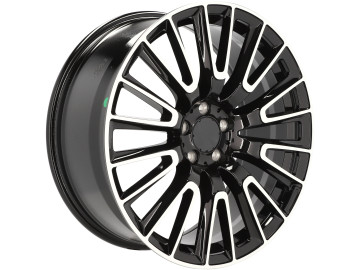 Jantes Look Mercedes AMG Classe G 20x9.5 5X112 ET 51 66.6 (Preto Polido)