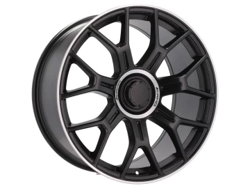 Jantes Look Mercedes AMG GLC 19x8.5 5X112 ET 38 66.6 (Preto + Aba Polida)