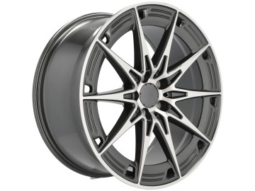 Jantes Look Mercedes AMG GT55 19x9.5 5X112 ET 43 66.6 (Cinza Polida)