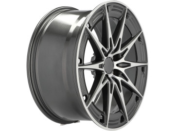 Jantes Look Mercedes AMG GT55 19x9.5 5X112 ET 43 66.6 (Cinza Polida)