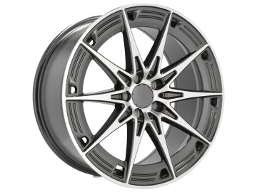 Jantes Look Mercedes AMG GT55 19x9.5 5X112 ET 43 66.6 (Cinza Polida)