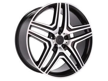 Jantes Look Mercedes AMG ML63 20x9 5X112 ET 40 66.6 (Preto Polido)
