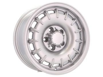 Jantes Look Mercedes Bundt 14x6 5X112 ET 30 66.6 (Prata Brilhante)