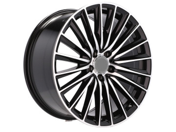 Jantes Look Mercedes C-Class 206 17x7.5 5X112 ET 45 66.6 (Preto Polido)