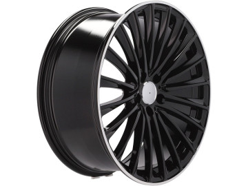 Jantes Look Mercedes C-Class 206 21x10 5X112 ET 64 66.6 (Preto + Aba Polida)