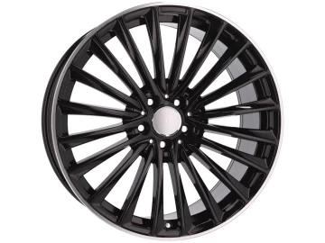 Jantes Look Mercedes C-Class 206 21x9 5X112 ET 48 66.6 (Preto + Preto Polido)