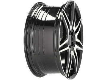 Jantes Look Mercedes C Class W204 19x8 5X112 ET 52 66.6 (Preto Polido)