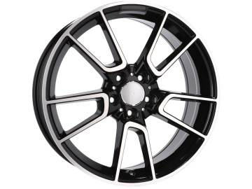 Jantes Look Mercedes C43 AMG  19x7.5 5X112 ET 44 66.6 (Preto Polido)