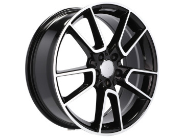 Jantes Look Mercedes C43 AMG  19x7.5 5X112 ET 44 66.6 (Preto Polido)