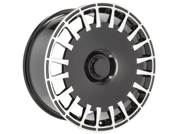 Jantes Look Mercedes CL 19x8.5 5X112 ET 36 66.6 (Preto Polido)