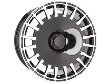 Jantes Look Mercedes CL 19x8.5 5X112 ET 36 66.6 (Preto Polido)