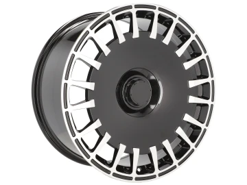 Jantes Look Mercedes CL 19x8.5 5X112 ET 36 66.6 (Preto Polido)