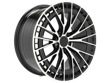 Jantes Look Mercedes CL C216 19x8 5X112 ET 40 66.6 (Preto Polido)