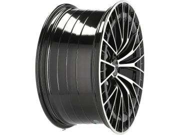 Jantes Look Mercedes CL C216 19x8 5X112 ET 40 66.6 (Preto Polido)
