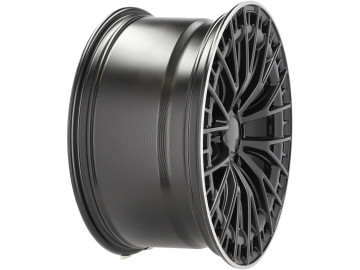 Jantes Look Mercedes CL C216 20x8.5 5X112 ET 36 66.6 (Preto Matte + Aba Polida)