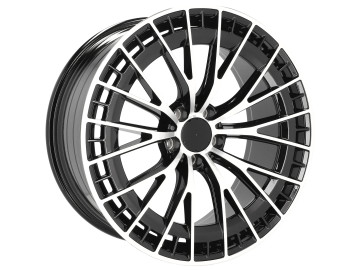 Jantes Look Mercedes CL C216 20x9.5 5X112 ET 35.5 66.6 (Preto Polido)