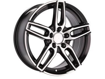 Jantes Look Mercedes CLA 17x7.5 5X112 ET 45 66.6 (Preto Polido)