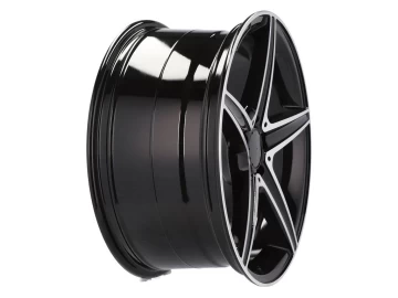 Jantes Look Mercedes CLA 19x8 5X112 ET 43 66.6 (Preto Polido)