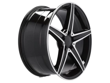 Jantes Look Mercedes CLA 19x8 5X112 ET 43 66.6 (Preto Polido)