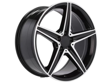 Jantes Look Mercedes CLA 19x8 5X112 ET 43 66.6 (Preto Polido)