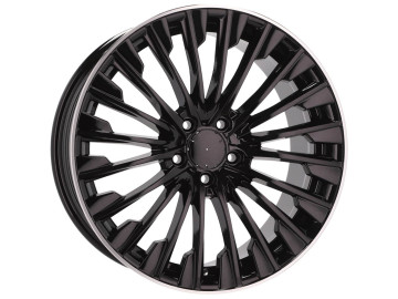 Jantes Look Mercedes CLE A236 18x8 5X112 ET 35 66.6 (Preto + Aba Polida)