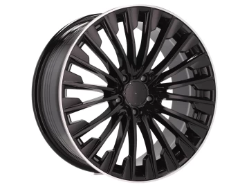 Jantes Look Mercedes CLE A236 18x8 5X112 ET 35 66.6 (Preto + Aba Polida)