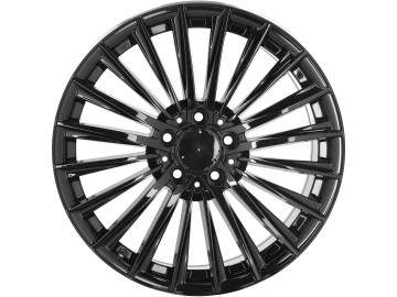 Jantes Look Mercedes Class C W206 AMG 19x8 5X112 ET 35 66.6 (Preto + Aba Polida)