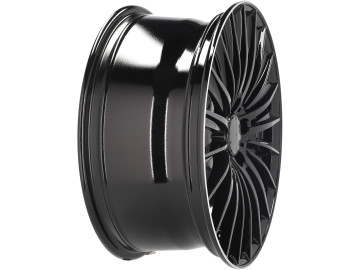 Jantes Look Mercedes Class C W206 AMG 19x8 5X112 ET 35 66.6 (Preto + Aba Polida)