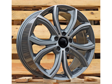 Jantes Look Mercedes Class E Coupé C238 18x8 5X112 ET 43 66.6 (Cinza Polido)