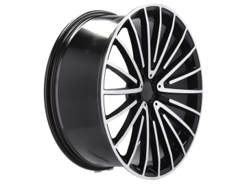 Jantes Look Mercedes Class S AMG 18x8 5X112 ET 42 66.6 (Preto Polido)