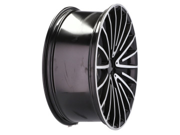 Jantes Look Mercedes Class S AMG 18x9.5 5X112 ET 45 66.6 (Preto Polido)