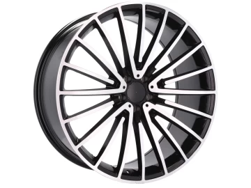 Jantes Look Mercedes Class S AMG 20x8.5 5X112 ET 40 66.6 (Preto Polido)