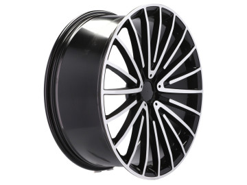 Jantes Look Mercedes Class S AMG 20x8.5 5X112 ET 40 66.6 (Preto Polido)