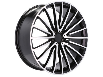 Jantes Look Mercedes Class S AMG 20x8.5 5X112 ET 40 66.6 (Preto Polido)