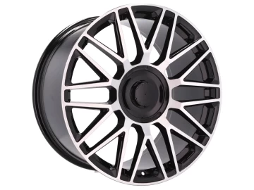 Jantes Look Mercedes Class S AMG 20x8.5 5X112 ET 40 66.6 (Preto Polido)