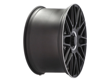 Jantes Look Mercedes Class S AMG 21x10 5X112 ET 35 66.6 (Preto Metade Matte + Aba Polida)