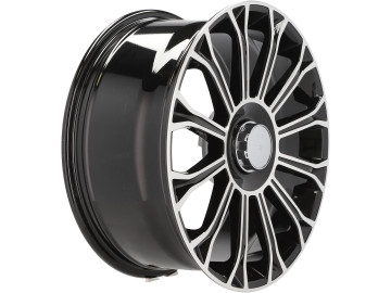 Jantes Look Mercedes Class S450 Maybach 18x8 5X112 ET 35 66.6 (Preto Polido)