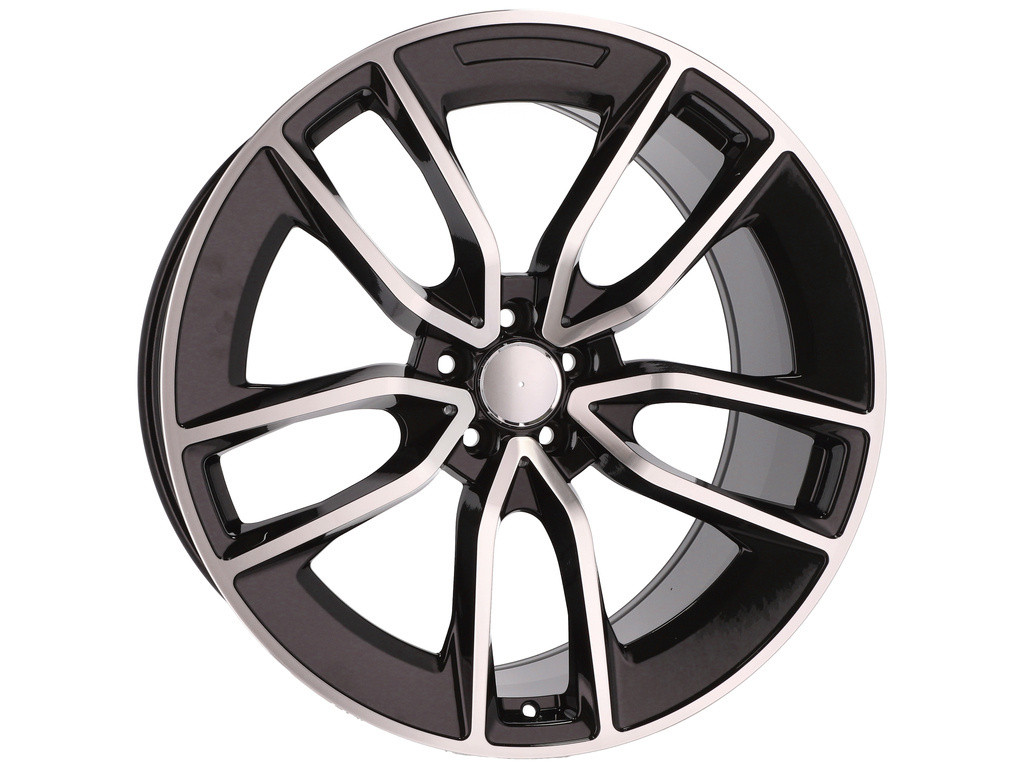 Jantes Look Mercedes Classe C W204 22x10 5X112 ET 55 66.5 (Preto Polido)