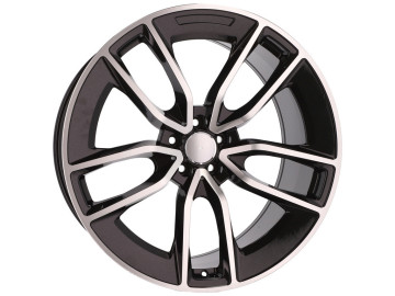 Jantes Look Mercedes Classe C W204 22x10 5X112 ET 55 66.5 (Preto Polido)