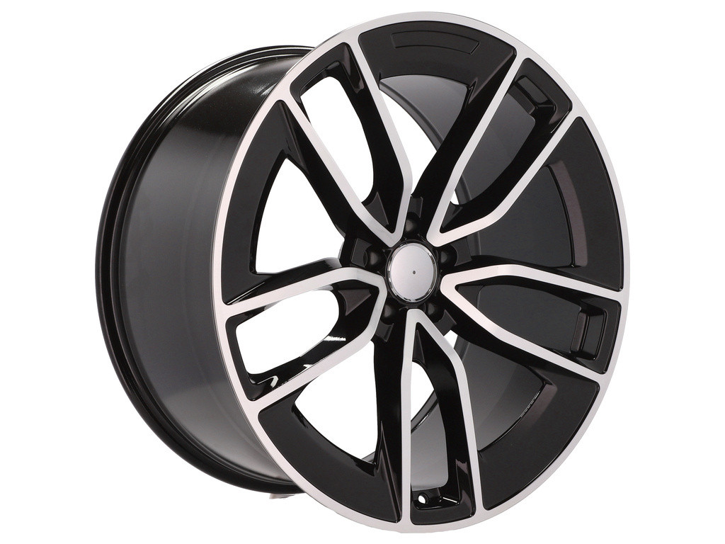 Jantes Look Mercedes Classe C W204 22x10 5X112 ET 55 66.5 (Preto Polido)